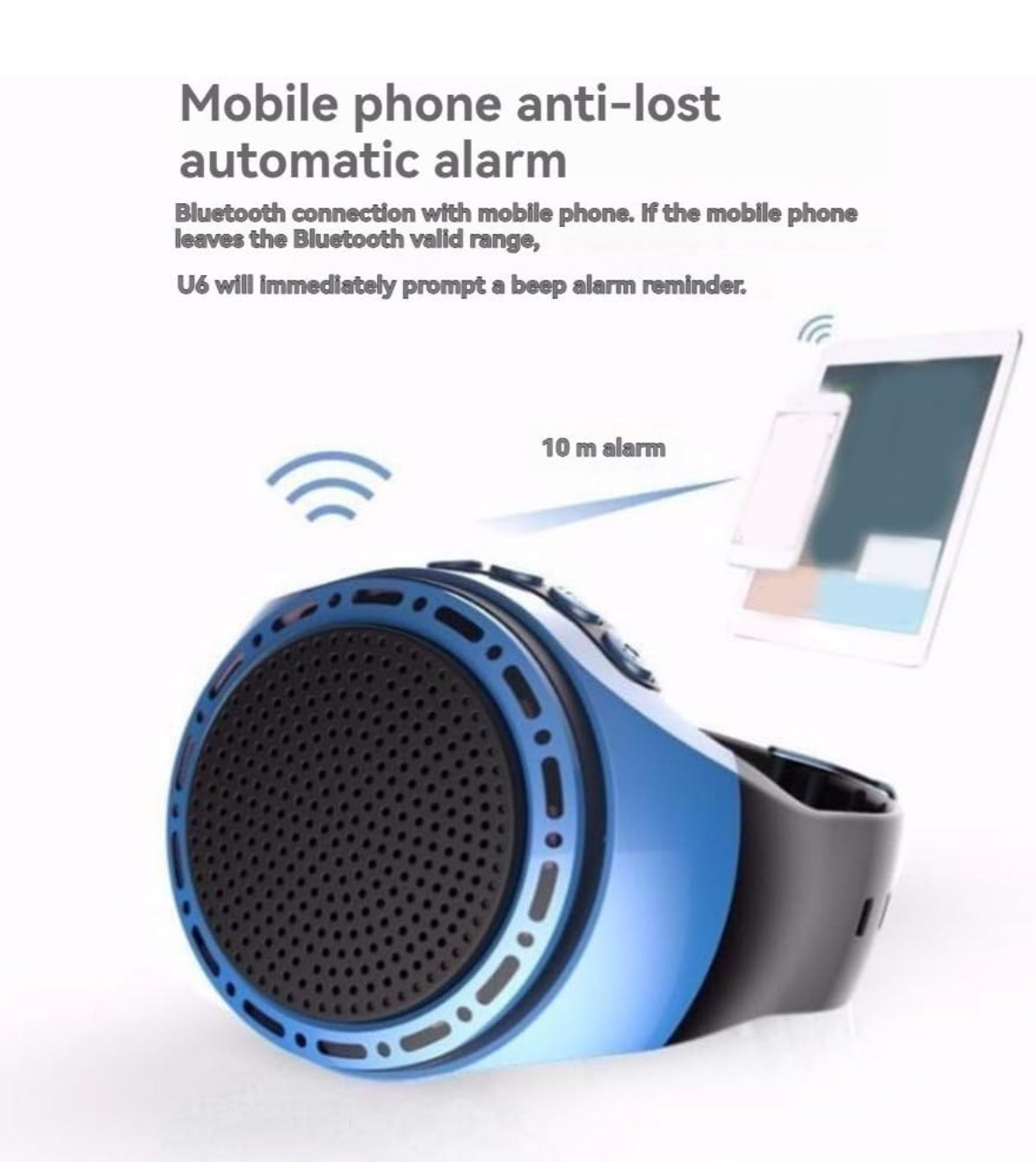 Altavoz de Pulsera Portátil con Audio