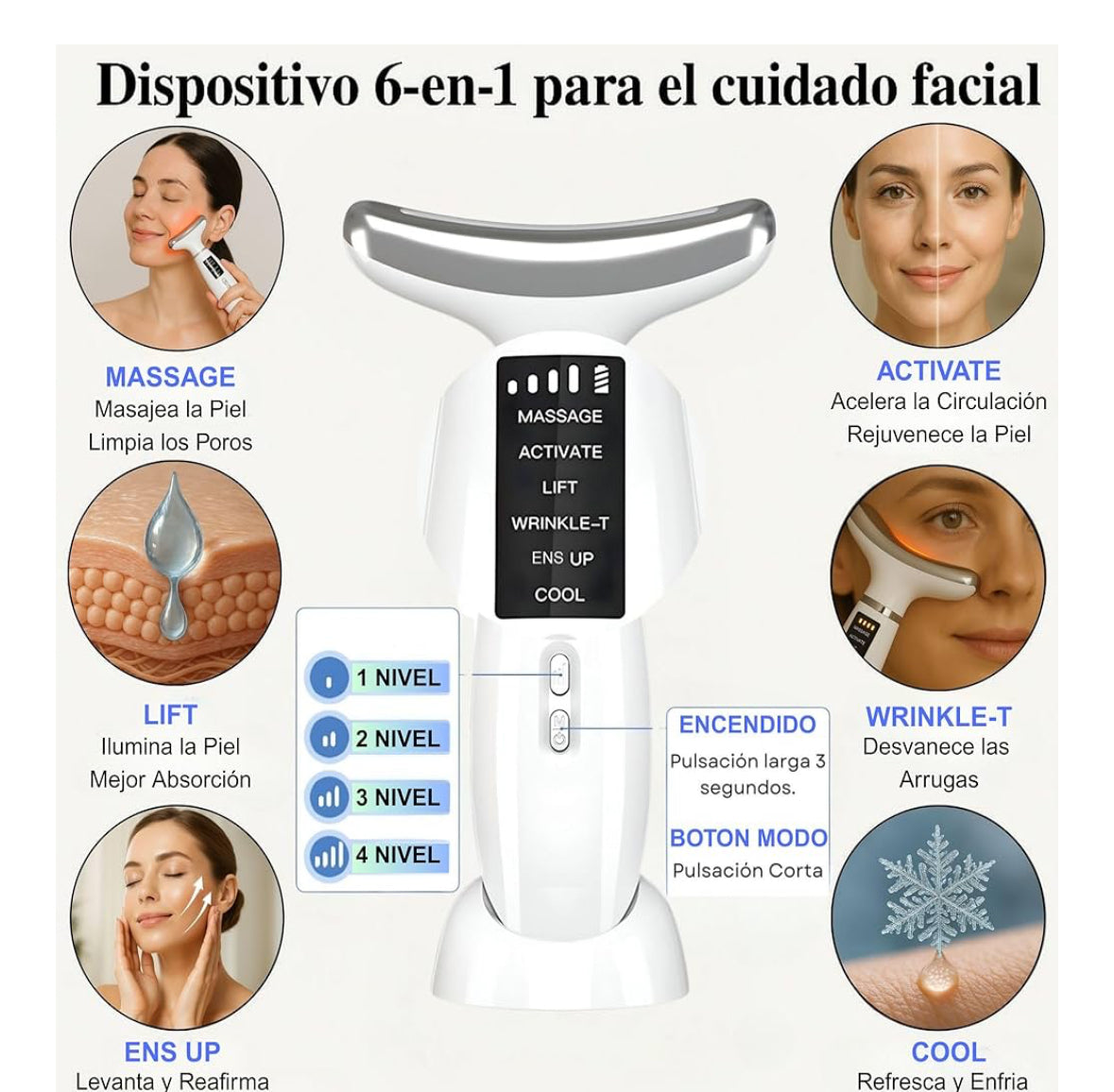 Masajeador Facial