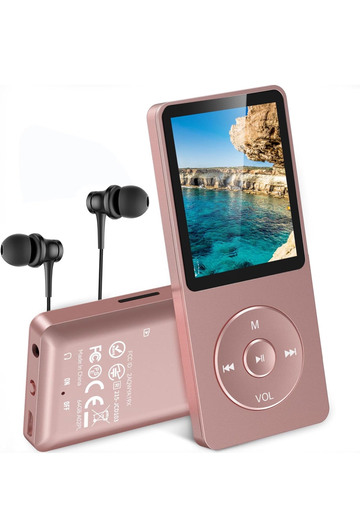 AGPTEK 64GB Reproductor MP3 Clásic
