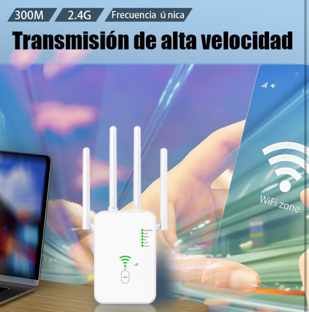 WiFi Repetidor WiFi señal Extensor