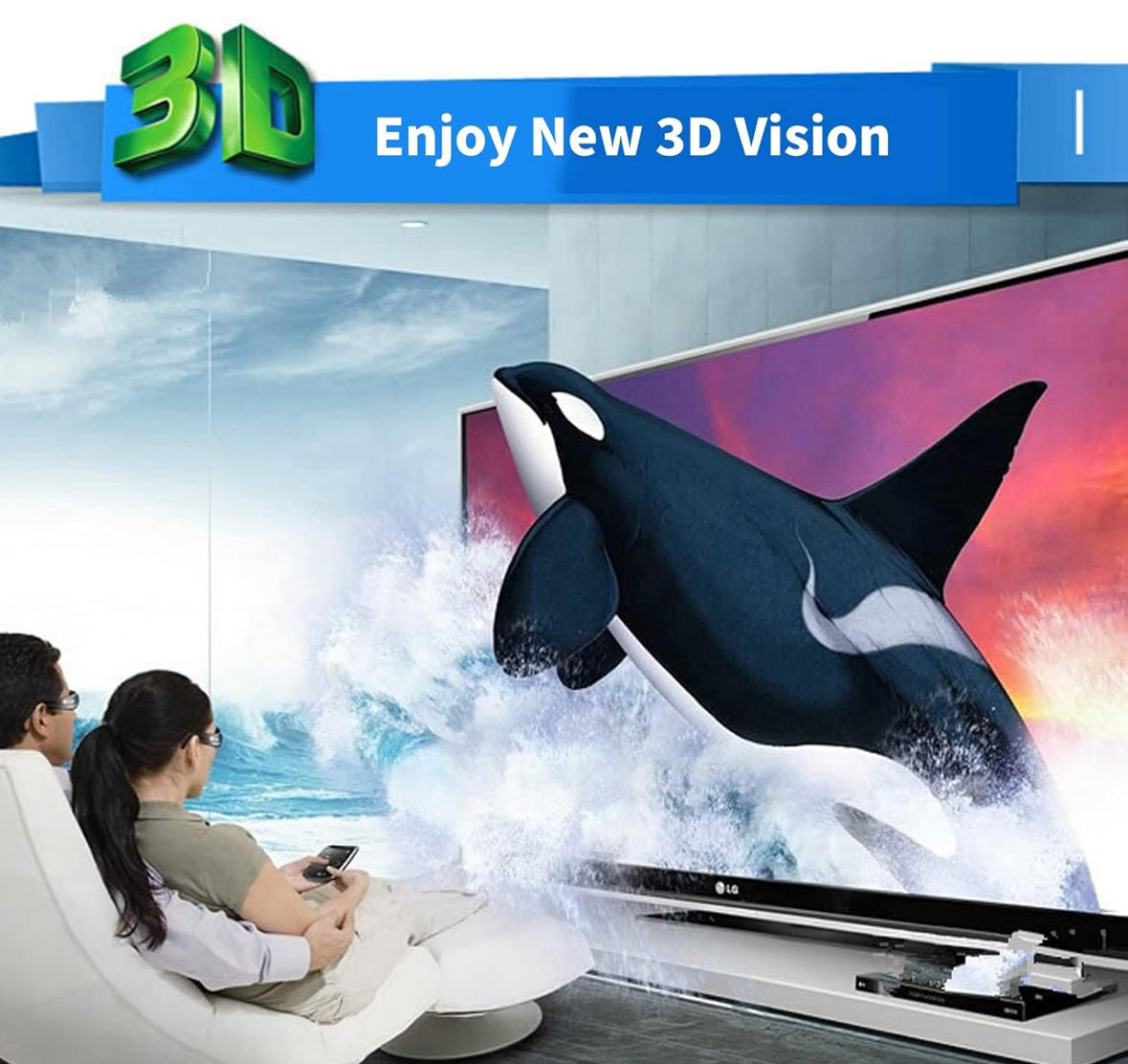 Lentes 3D DLP Link