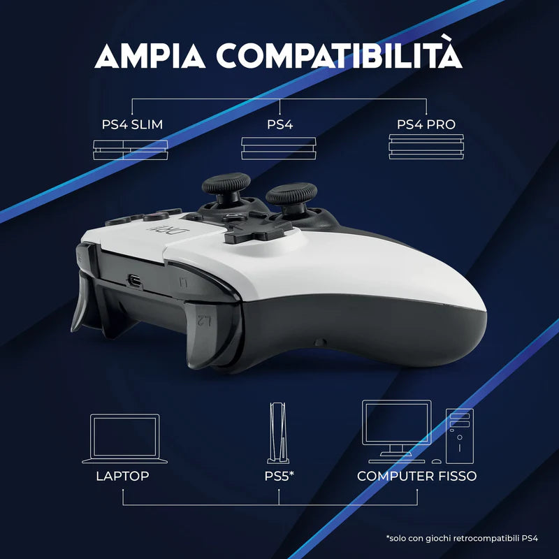 Controlador Inalámbrico DR1TECH Shock Pad para PS4/PS5