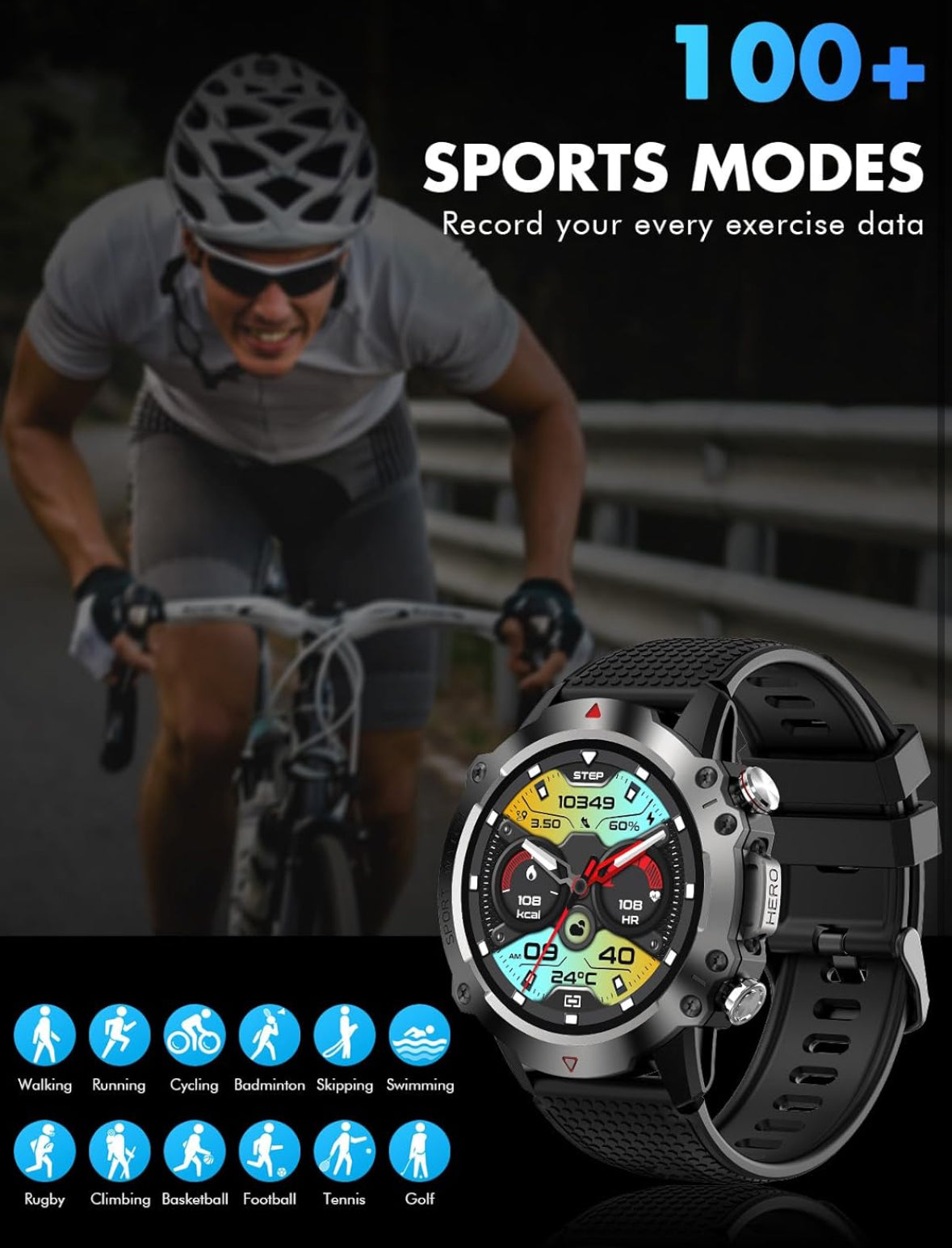 Reloj Inteligente Hombre