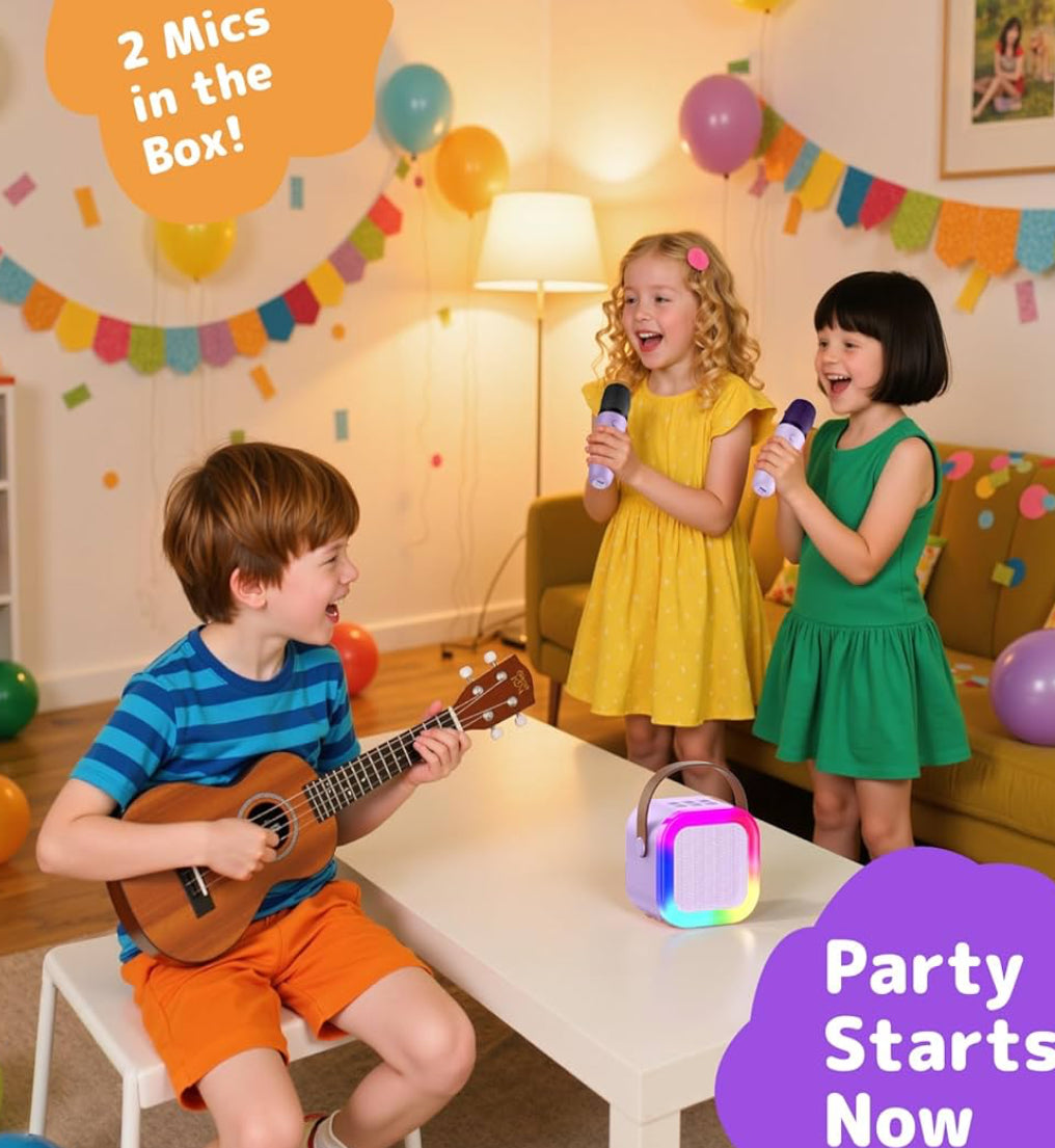 Karaoke 2 Micrófonos para Niños