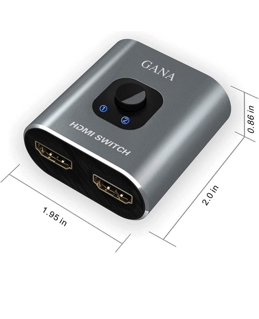 GANA - Conmutador HDMI 4K 60Hz