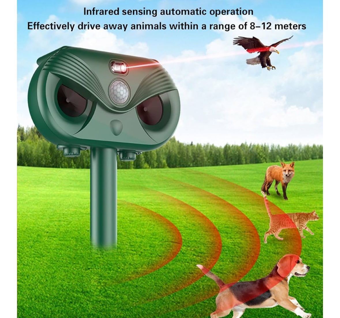 Repelente Solar para animales