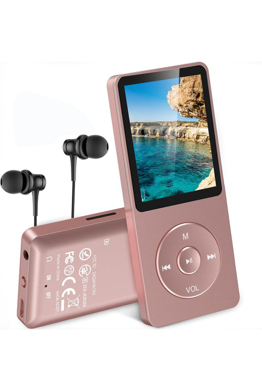 AGPTEK 64GB Reproductor MP3 Clásic
